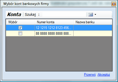 ZUS ZPA_okno_wybor_konta_bankowego